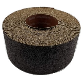 Sungold Abrasives 30528 Aluminum Oxide 120 Grit Rolls for Drum Sanders, 3" Wide by 38'
