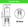 G9 Bulb 25W, 12 Pack G9 Halogen Light Bulbs 2