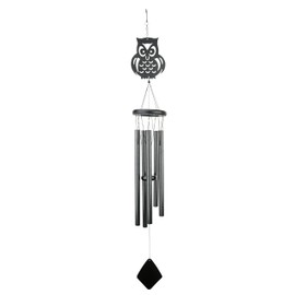 Red Carpet Studios Shadow Wind Chimes, Owl