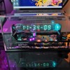 TPHRAVAL Imitation Nixie Tube Clock Fluorescent Tube Clock Cyberpunk Ornaments