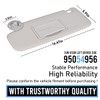 EKLN Sun Visor Left Driver Side LH with Mirror Compatible