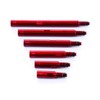 MICHE Valve Extenders, Red, 70mm Pair