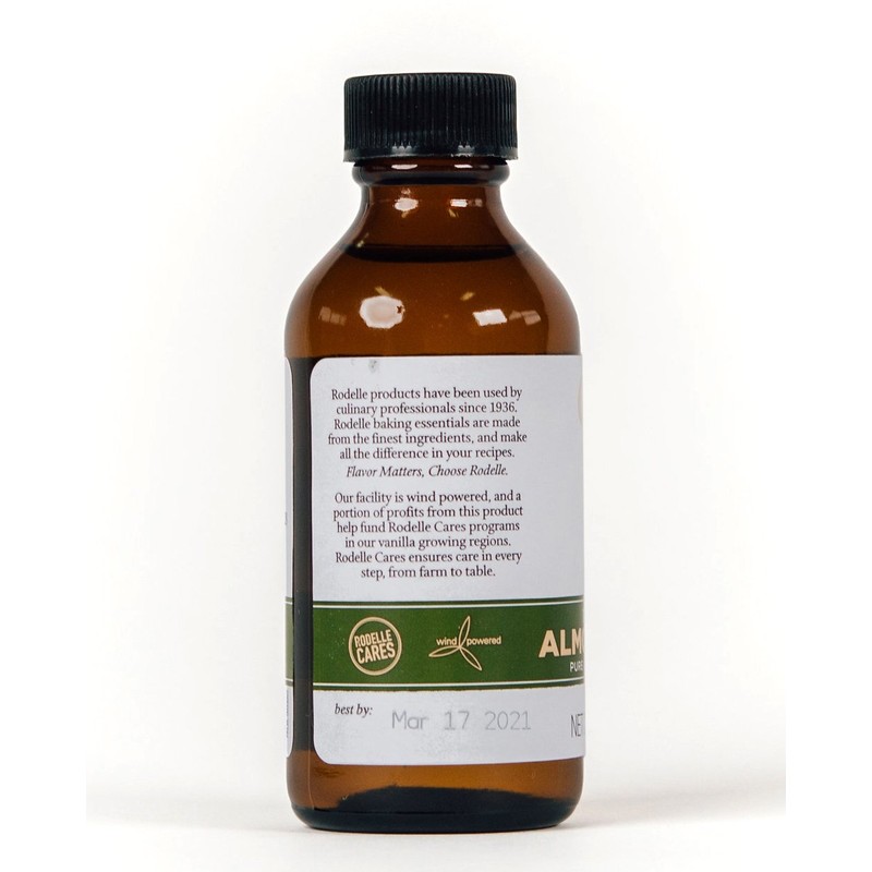 Rodelle Pure Extract, Almond, 2 Ounce
