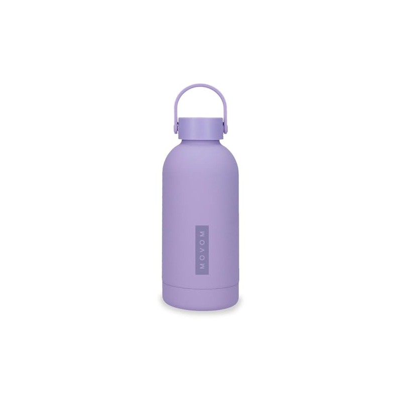 Movom Always On The Move Stainless Steel Bottle, Pink, 6.5