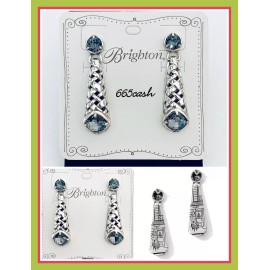 Brighton Cafe de Paris Figaro post drop dangle earrings JA2841  new with tag $68