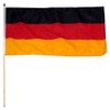 US Flag Store Germany Flag, 12 by 18-Inch,Black, Orange Red,BYLDE1218