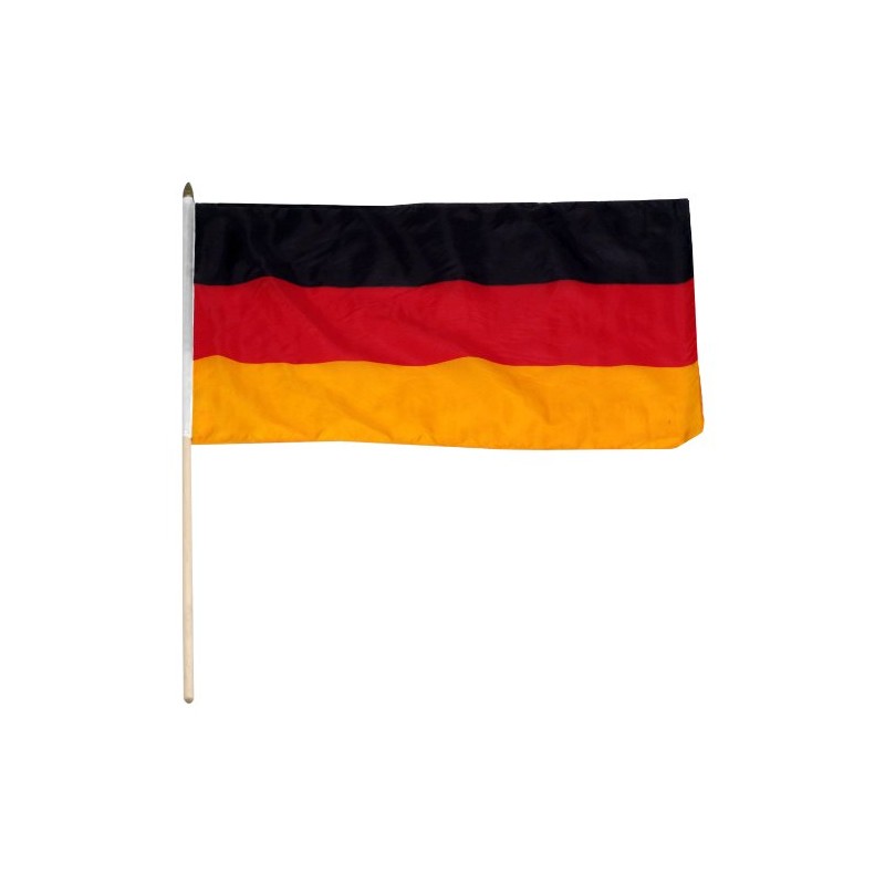 US Flag Store Germany Flag, 12 by 18-Inch,Black, Orange Red,BYLDE1218