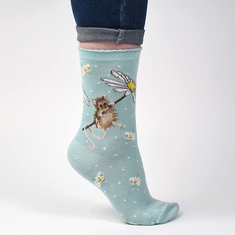 Wrendale Designs - Socks, mouse