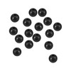 PATIKIL 5mm Fishing Beads, 200Pcs Soft Plastic Round Rubber Fishing