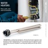 02722/02723 Water Heater Element 4500W 240V, TOP-HEATER Screw-in Foldback Water