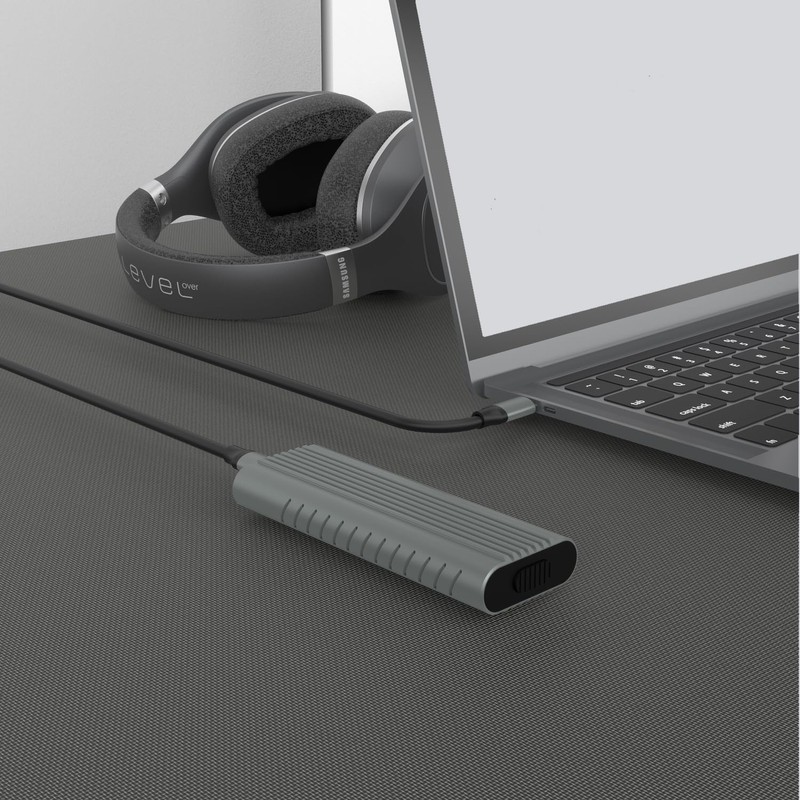 Ewent M.2 NVMe/PCIe SSD Enclosure USB C and USB A