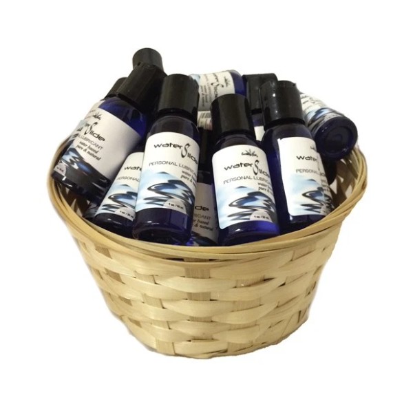 Earthly Body WaterSlide Personal Lubricant 1 oz Bottles – Basket