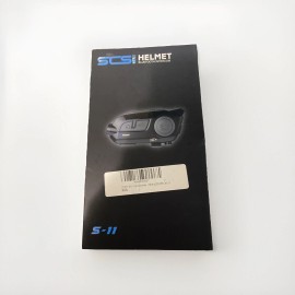 Scsetc S11 Motorcycle Bluetooth Headset with HD Camera SCSETC Intercom And Action Cam