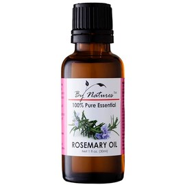 By Natures 100% Pure Essential Rosemary Oil 1.0 Fl Oz (Pack of 1)