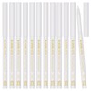 KAIQIKAIXI Pack of 12 White Eyeliner Professional Use as Highlighter,