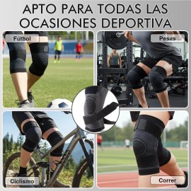 Rodilleras Y Tobillera Deportivas Elásticas Compresion Gym                                                                                            