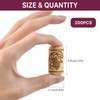 Aemygo 200 Pack Straight Wine Corks, #8 Natural Corks For