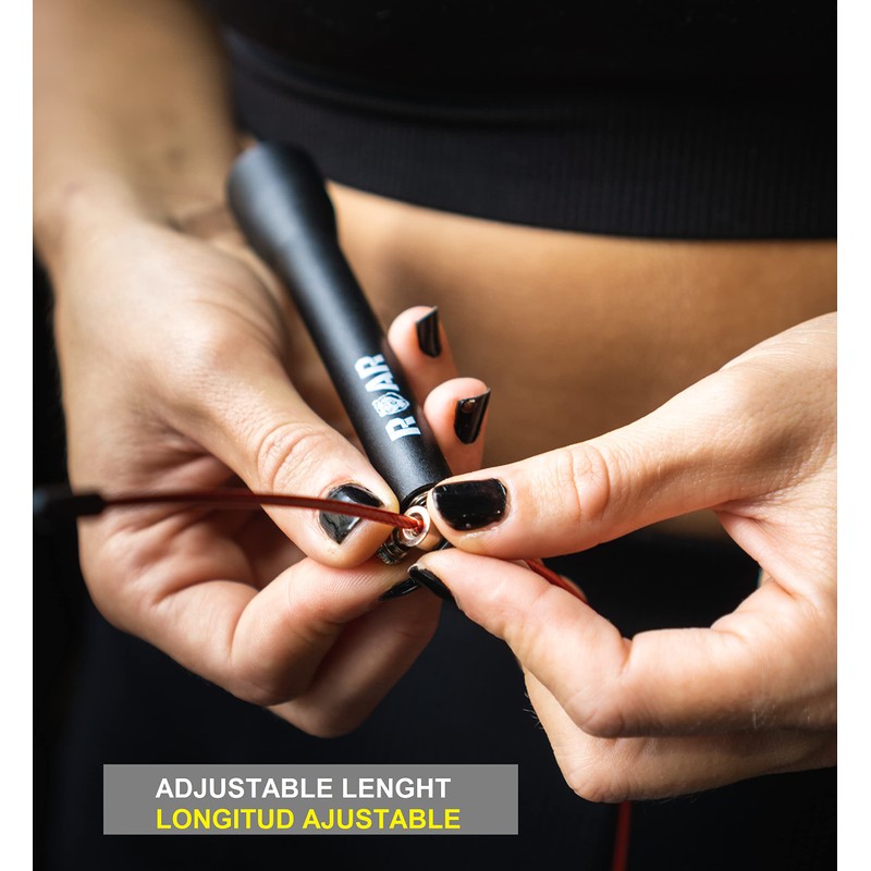 Roar Skipping Ropes (Black)