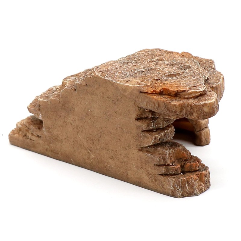 Gecko Hide Shale Scape Step Ledge, Reptile Cave Hideout Tank