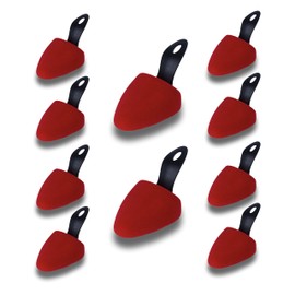 MTS care LISA Basic Velours Pumps Größe 36-38 - Schaumstoff Schuhspanner für Damen 5 Paar Set- Schuhstrecker hält Schuhe in Form - perfekte Passform & Frische