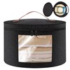 Round Hat Box with Lid, 43 x 26 cm, Foldable