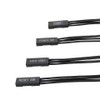 4PCS 2 Pins Single Female to Dual Male Jumper Splitter