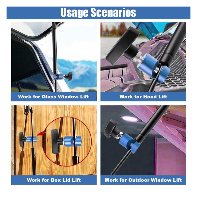 Car Lift Support Clamp, Hood Strut Clamp Spark Plug Caliper