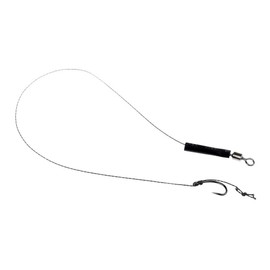 Milepetus 18pcs Carp Fishing Hair Rigs Barbless Hooks Size 6# 8# 10# Carp Fishing Hooks Tackle with 200pcs Boilie Stoppe for Free