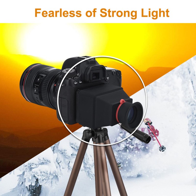3X Magnification LCD Viewfinder, 3.0X Magnification LCD Screen Video Camera