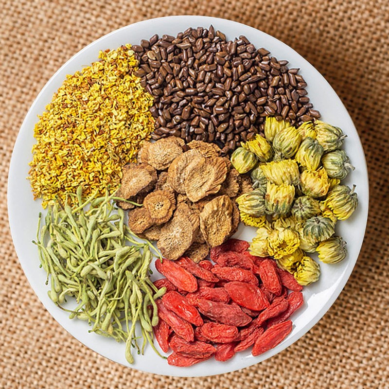 LILACOT Chrysanthemum Cassia Seeds Tea Bags Natural Liver Detox Tea