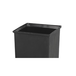 Safco Products 9668 Plastic Liner for 21-Gallon Waste Receptacles, sold separately, Black