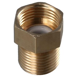 Brass Check Valve 1/2" Female to 1/2" Male Thread, Check Unidirectional