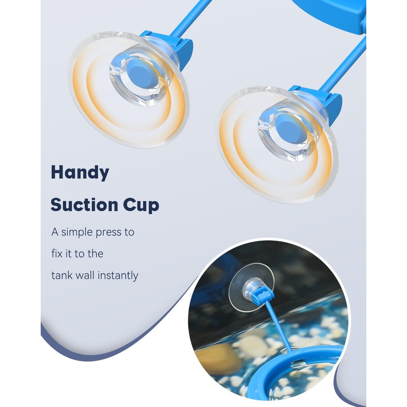 Pawfly 2 Pcs Fish Feeding Ring for Aquarium – Round