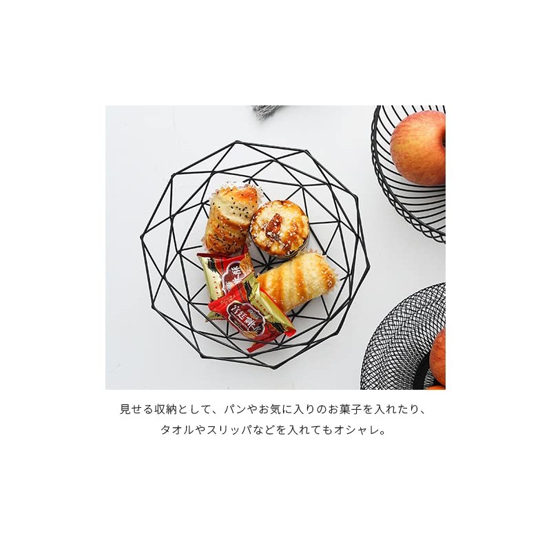 Suitcase Company GPT Wire Basket, Triangular, Deep Shape, Geometric Basket,