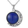 FM FM42 Temperature Sensing Color Changing Rotatable Double-sided Moon Pendant