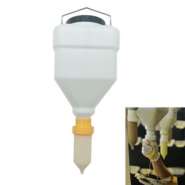 vitasunhow Large Capacity Condiment Dispenser for Restaurant and BBQ -