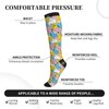 oyebn Duck Compression Socks Women and Men 15-20mmHg-Circulation Support Socks