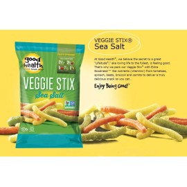 Good Health Natural Foods  Sea Salt Veggie Stix  6.25 Oz