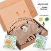 Wisesorb 100Pcs 2g Food Safe Desiccant Packs, Indicating Silica Gel