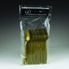 Premierware Disposable Gold Plastic Spoons (Pack of 24) – Elegant