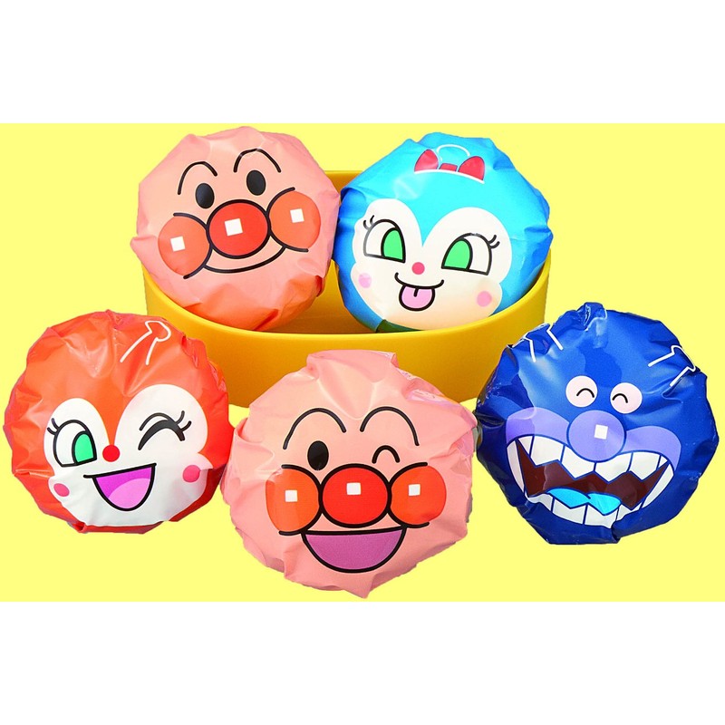Torne Anpanman Antibacterial Sheet, Bento Cup, Rice Ball, Wrap, Picks,