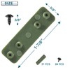Coarbor Connectors Kit for Artificial Grass Wall Hard Panels Topiary