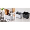 Kitchen Utensil Holder for Countertop – Drainage Tray Design for