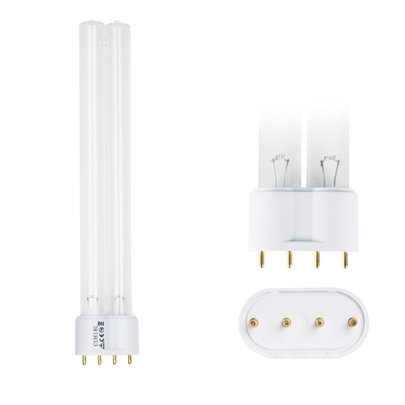 coospider-repta 2 Pack 18 Watts UV Light Bulb Replacement UV
