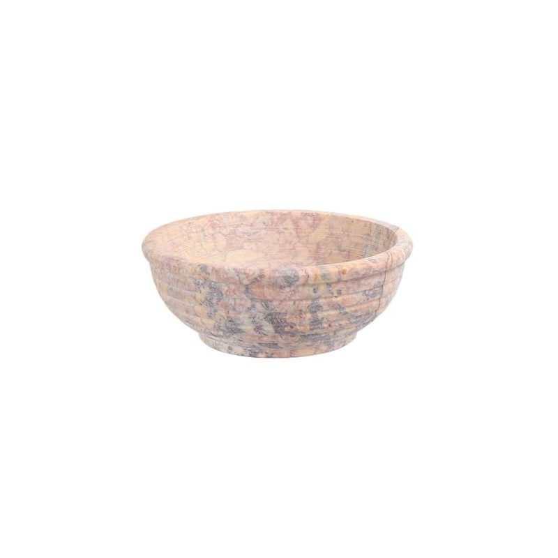 NKlaus Soapstone Incense Bowl Diameter 10 cm - Solid Bowl,