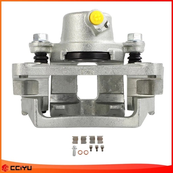CCIYU Rear Driver Disc Brake Caliper w/Bracket For 2010-20 Toyota
