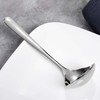 GRÄWE Sauce Spoon, Silver, Stainless Steel, Polished