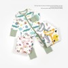 Teach Leanbh Unisex Baby Footless Pajamas with Mittens and Feet
