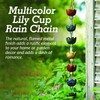 Ancient Graffiti ANCIENTRCLILMIR Lily Multicolor Rain Chain (Set of 1)