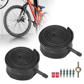 24 Inch Bike Tubes,24x1.75/2.125 Inner Tube with 32mm Schrader Valve and Installation Accessorie - Compatible with 24x2.125 24x1.95 Bike Tube - Premium Heavy Butyl Inner Tube